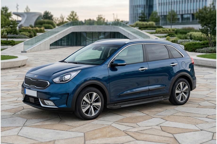 Kia Niro 2016–2021 Seitenschweller RedLine Black (2 Stk., Aluminium) Foto 1