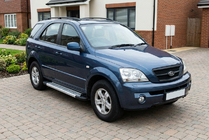 Kia Sorento I BL 2002-2009 Seitenschweller New Vision Grey (2 Stk., Aluminium) Foto 1