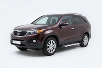 Kia Sorento II XM 2009-2014 Seitenschweller New Vision Grey (2 Stk., Aluminium) 2010-2013 Foto 1