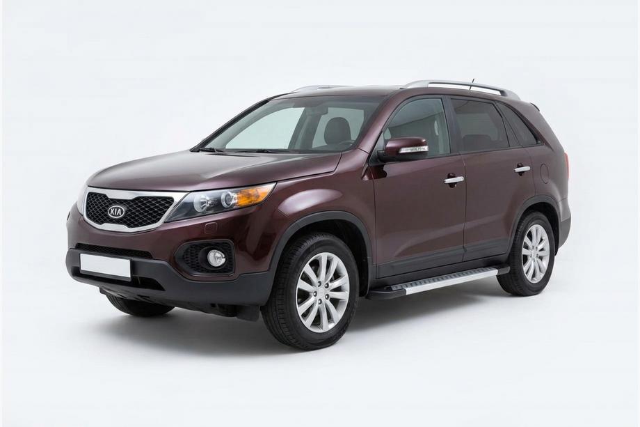 Kia Sorento II XM 2009-2014 Seitenschweller New Vision Grey (2 Stk., Aluminium) 2010-2013 Image