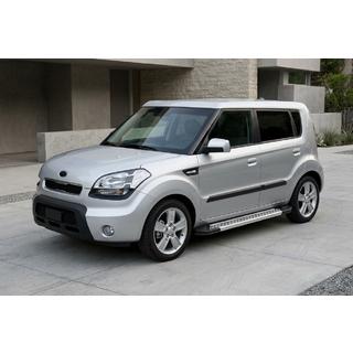 Seitenschweller New Vision Grey (2 Stk, Aluminium) Kia Soul I 2008-2013 Foto 1