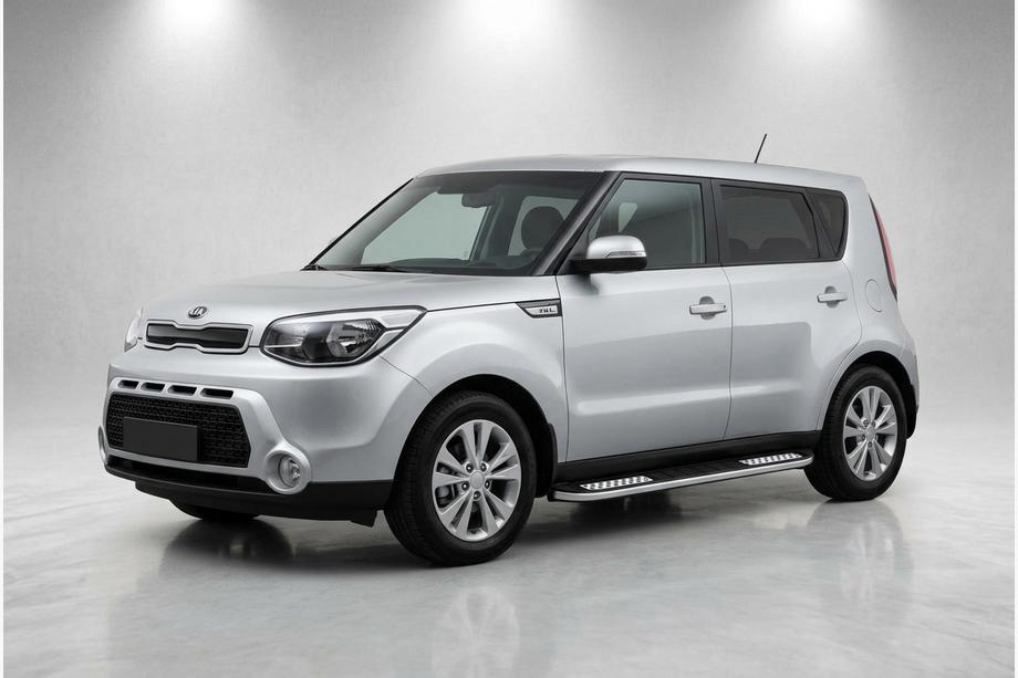 Kia Soul II 2013-2018 Seitenschweller Tayga V2 (2 Stk., Aluminium) Image