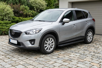 Mazda CX-5 2012-2017 Seitenschweller Tayga Black (2 Stk., Aluminium) Foto 1
