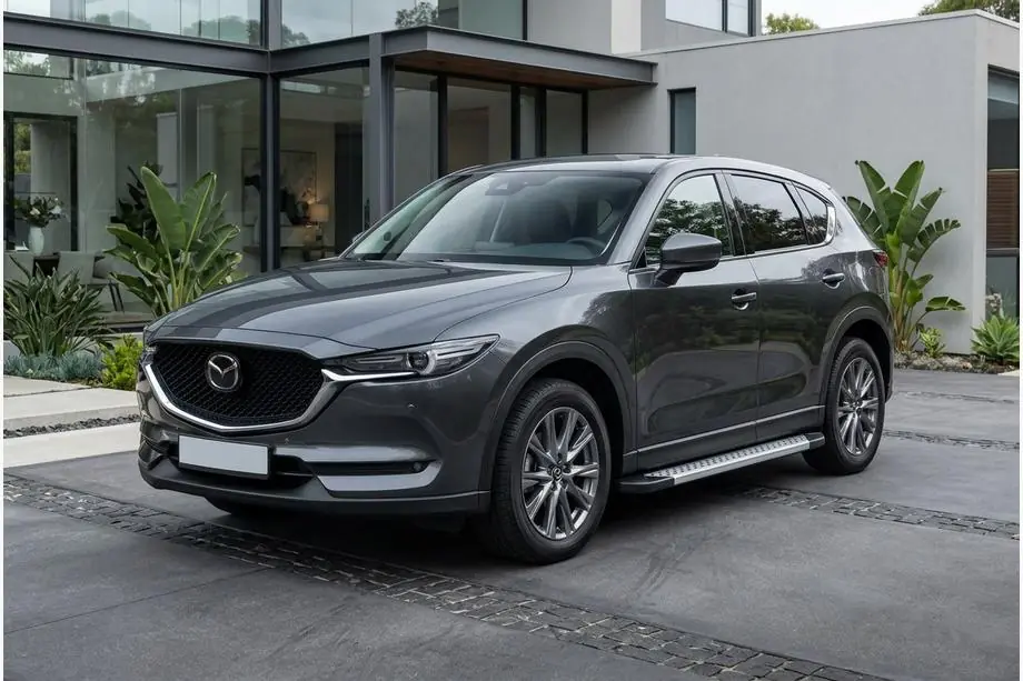 Mazda CX-5 2017–2025 Seitenschweller New Vision Grey (2 Stk., Aluminium) Image