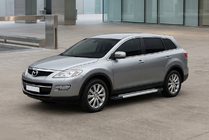 Mazda CX-9 2007-2016 Seitenschweller New Vision Grey (2 Stk., Aluminium) Foto 1