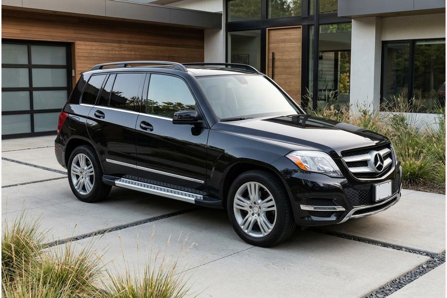 Mercedes GLK class X204 2008-2015 Seitenschweller New Vision Grey (2 Stk., Aluminium) Image