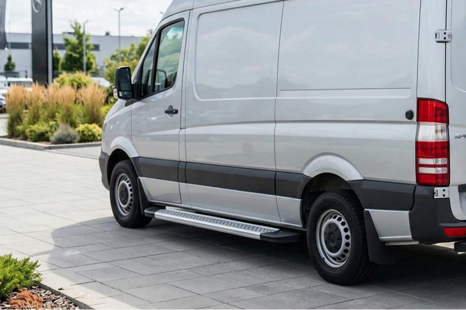 Mercedes Sprinter W906 2006–2018 Seitenschweller New Vision Grey (2 Stk., Aluminium) Image