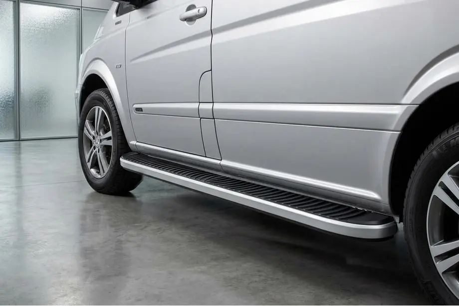 Mercedes Vito W639 2004-2014 Seitenschweller Tayga Grey (2 Stk., Alu) Foto 1