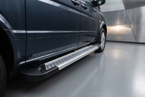 Mercedes Vito W639 2004-2014 Seitenschweller New Vision Grey (2 Stk., Aluminium) Lang (ExtraLong) Foto 1