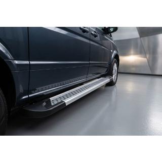 Seitenschweller New Vision Grey (2 Stk., Aluminium) Mercedes Vito W639 2004-2014 Foto 1