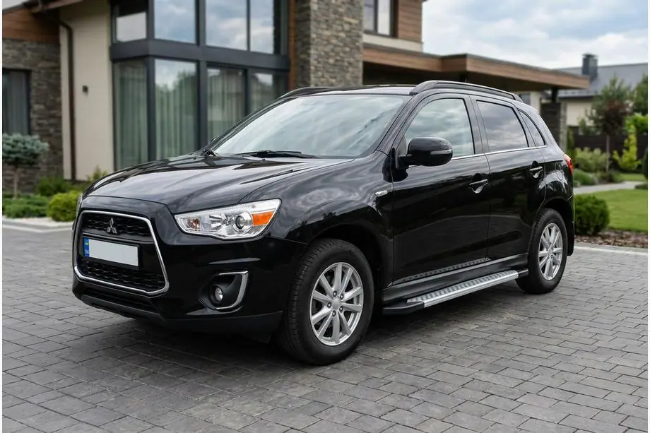 Mitsubishi ASX 2010-2023 Seitenschweller New Vision Grey (2 Stk., Aluminium) Foto 1