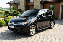 Mitsubishi Outlander 2006-2012 Seitenschweller Tayga Black (2 Stk., Aluminium) Foto 1