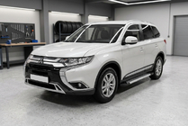 Mitsubishi Outlander 2012-2021 Seitenschweller New Vision Grey (2 Stk., Aluminium) Foto 1