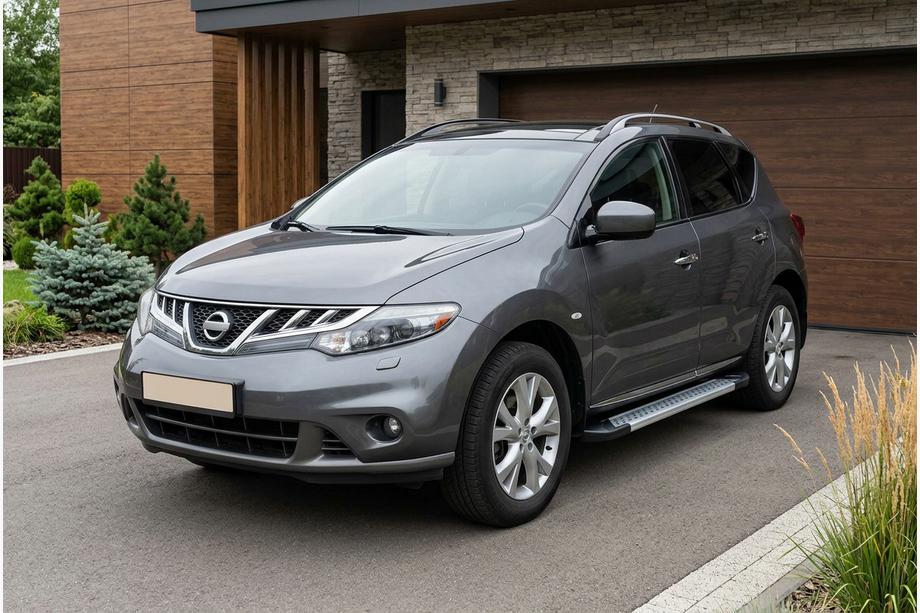 Nissan Murano 2008-2014 Seitenschweller New Vision Grey (2 Stk., Alu) Image