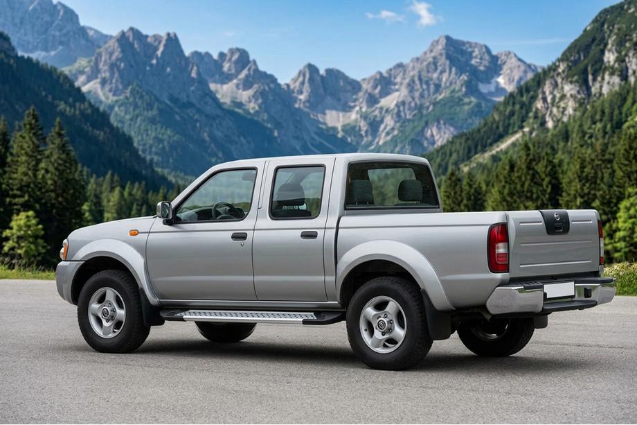 Nissan NP300 1999-2015 Seitenschweller New Vision Grey (2 Stk., Aluminium) Image