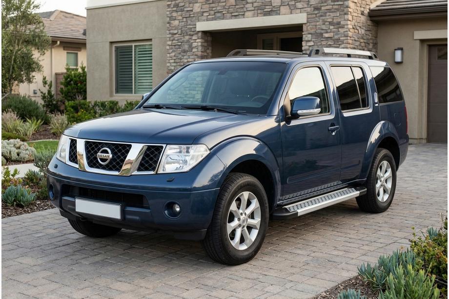 Nissan Pathfinder R51 2005-2014 Seitenschweller New Vision Grey (2 Stk., Aluminium) Image