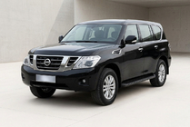 Nissan Patrol Y62 2010-2024 Seitenschweller Tayga Black (2 Stk., Aluminium) Foto 1