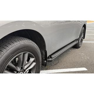 Seitenschweller New Vision Grey (2 Stk., Aluminium) Nissan Patrol Y62 2010-2024 Foto 1