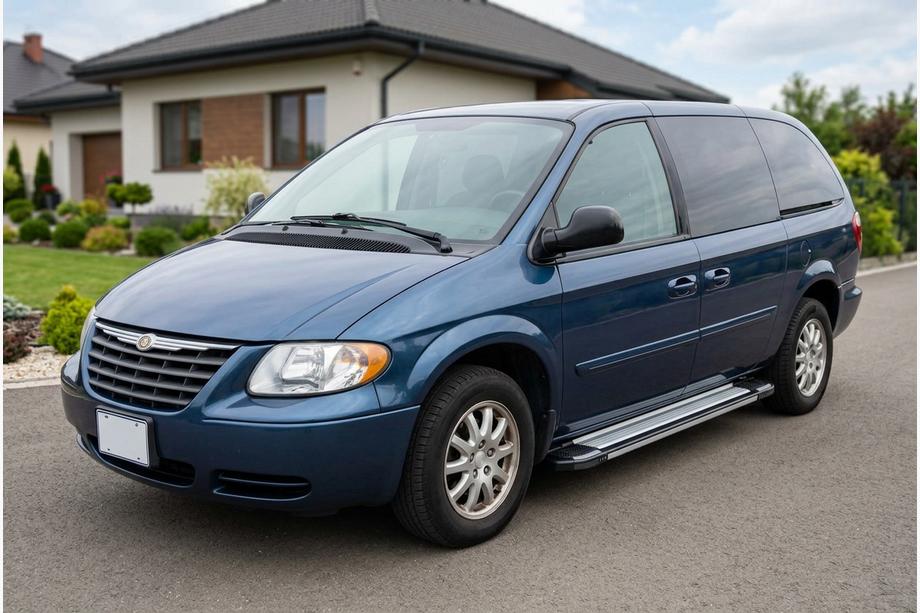 Chrysler Voyager 2001-2007 Trittbretter Rainbow (2 Stk., Aluminium) Image