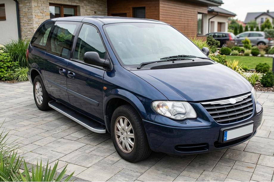 Chrysler Voyager 2001-2007 Seitenschweller Tayga Grey (2 Stk., Aluminium) Image