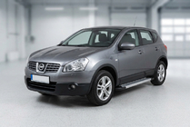 Nissan Qashqai 2007-2010 Seitenschweller New Vision Grey (2 Stk., Aluminium) Foto 1