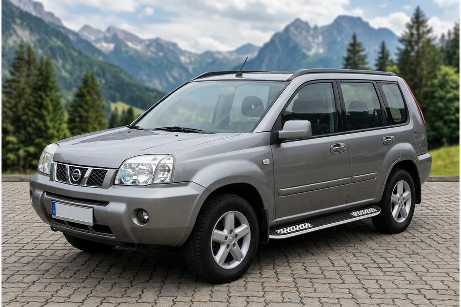 Nissan X-trail T30 2002-2007 Seitenschweller Tayga V2 (2 Stk., Alu) Image