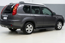 Nissan X-trail T31 2007-2014 Seitenschweller Tayga Black (2 Stk., Aluminium) Foto 1