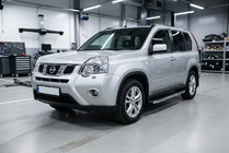 Nissan X-trail T31 2007-2014 Seitenschweller BlackLine (2 Stk., Aluminium) Foto 1