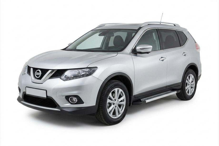 Nissan X-trail T32/Rogue 2014-2021 Seitenschweller New Vision Grey (2 Stk., Aluminium) Foto 1