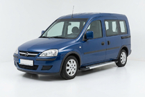 Opel Combo 2002–2012 Seitenschweller New Vision Grey (2 Stk., Aluminium) Foto 1