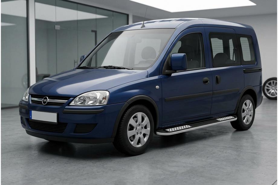 Opel Combo 2002–2012 Seitenschweller Tayga V2 (2 Stk., Aluminium) Image