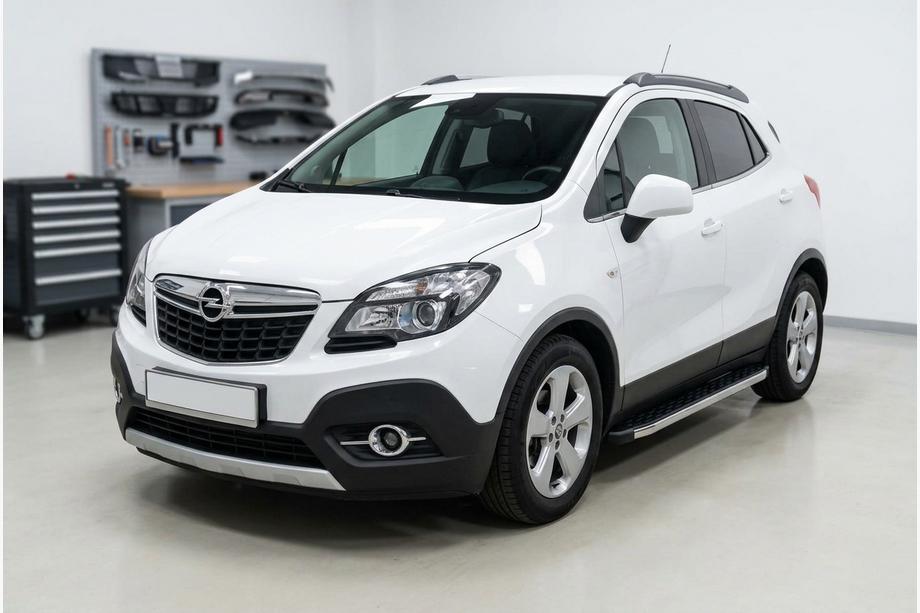 Opel Mokka 2012-2021 Seitenschweller BlackLine (2 Stk., Aluminium) Image