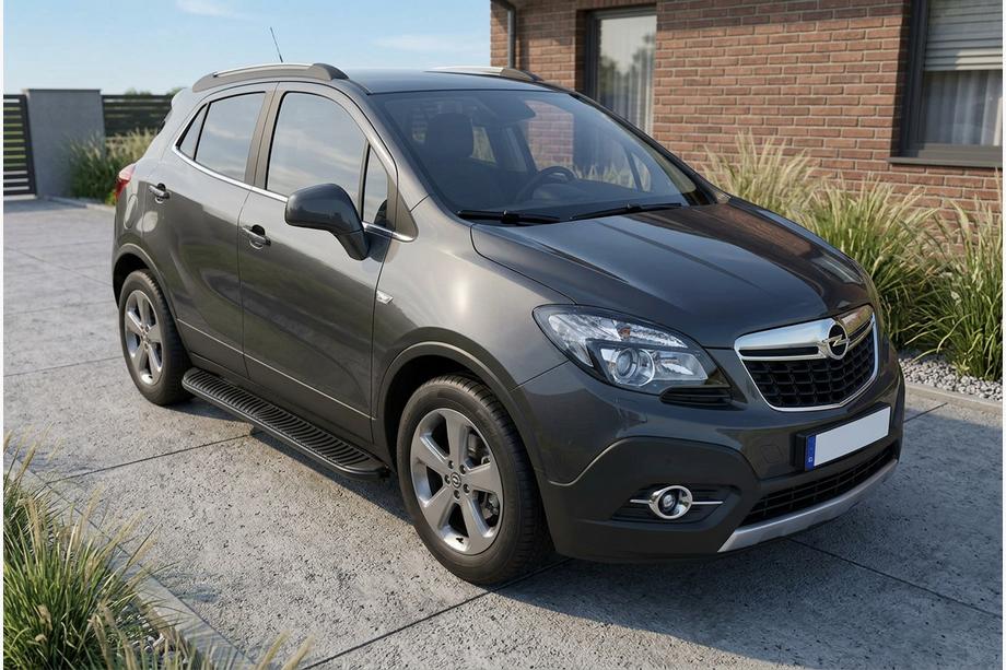 Opel Mokka 2012-2021 Seitenschweller Tayga Black (2 Stk., Aluminium) Image