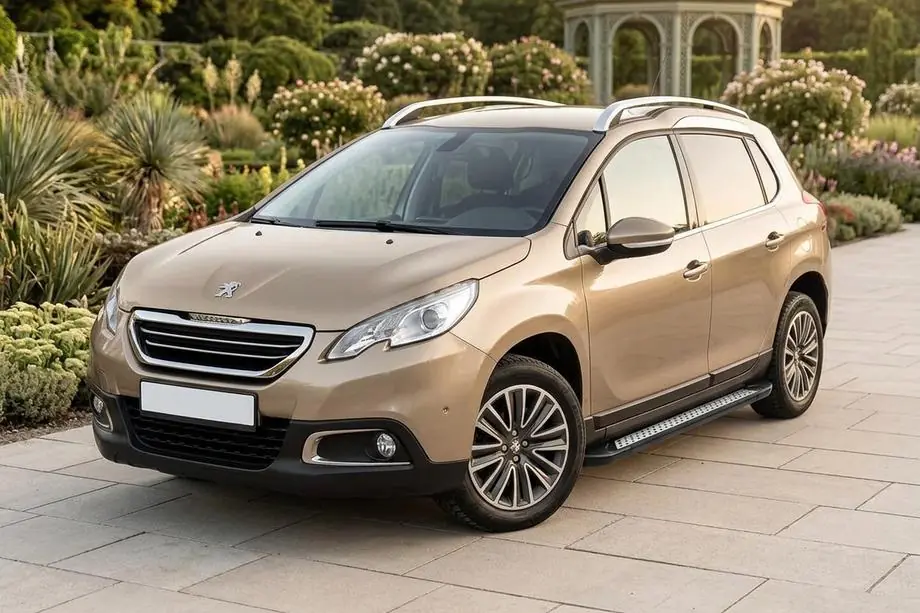 Peugeot 2008 2013-2019 Seitenschweller New Vision Black (2 Stk., Aluminium) Image