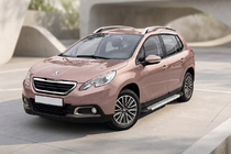 Peugeot 2008 2013-2019 Seitenschweller New Vision Grey (2 Stk., Aluminium) Foto 1