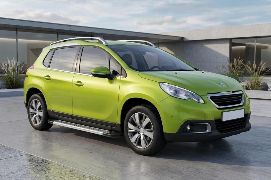 Peugeot 3008 2008-2016 Seitenschweller New Vision Grey (2 Stk., Aluminium) 2008-2014 Image