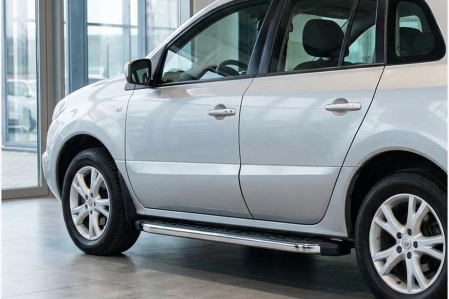 Renault Koleos 2008-2016 Seitenschweller BlackLine (2 Stk., Aluminium) Image