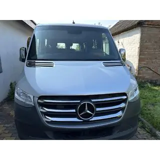 Chrom Kühlergrill Blenden (breites Modell, 6 Stück)