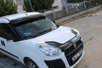 Opel Combo 2012-2018 Frontscheibenblende (schwarz glanz, 5mm) Foto 13