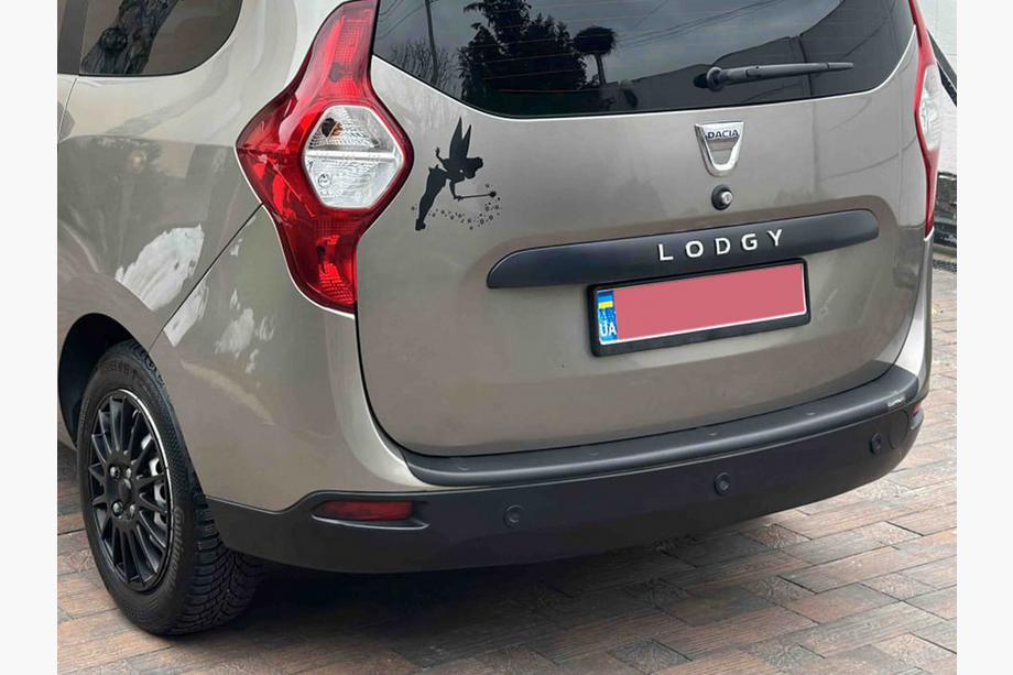 Dacia Lodgy 2012-2022 Heckstoßstangenabdeckung EuroCap (ABS) Foto 2