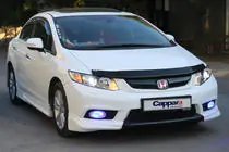 Honda Civic Sedan IX 2011-2016 Motorhaubenschutz (EuroCap) Foto 2