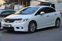 Honda Civic Sedan IX 2011-2016 Motorhaubenschutz (EuroCap) Foto 3
