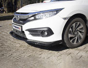 Honda Civic Sedan X 2016-2021 Frontlippe V1 (schwarz) Foto 2