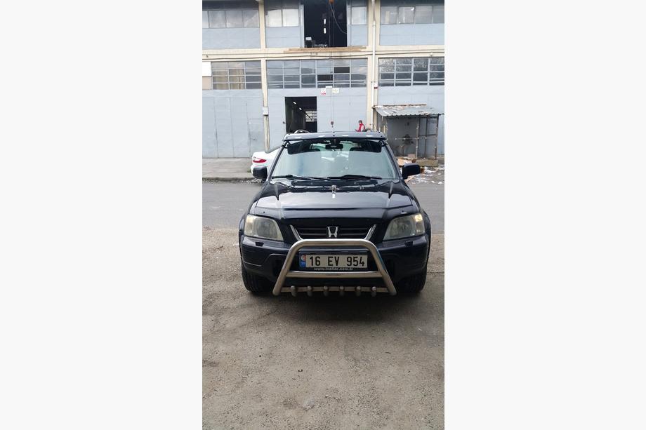 Honda CRV 1996-2001 Frontscheibenblende (schwarz glanz, 5mm) Foto 3