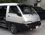 Hyundai H100 Sonnenblende Frontscheibe (schwarz glanz, 5mm) Foto 2