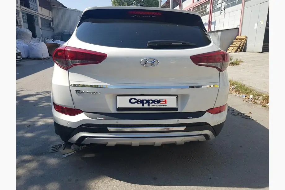 Hyundai Tucson TL 2016-2021 Heckstoßstangenabdeckung EuroCap 2016-2018 (ABS) Foto 21