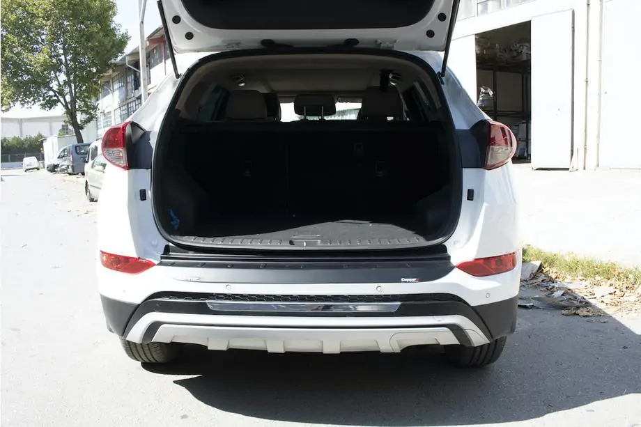Hyundai Tucson TL 2016-2021 Heckstoßstangenabdeckung EuroCap 2016-2018 (ABS) Foto 2