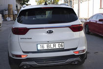 Kia Sportage 2015-2021 Heckstoßstangenabdeckung EuroCap 2015-2018 (ABS) Foto 7