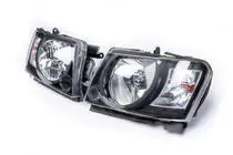 Nissan Patrol Y61 1997-2011 Frontscheinwerfer Safari Black (2004-2008, 2Stk) Foto 3