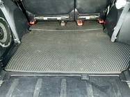 Mitsubishi Outlander 2006-2012 Kofferraummatte (EVA, Schwarz) 7-Sitzer Mit Subwoofer Foto 7